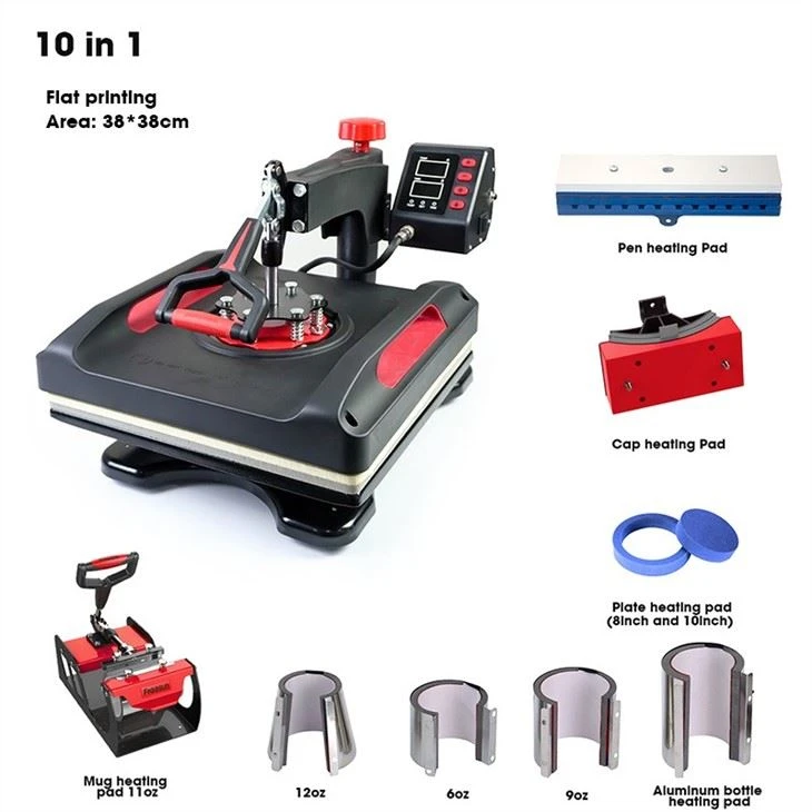 6 in 1 Combo Heat Press Machine