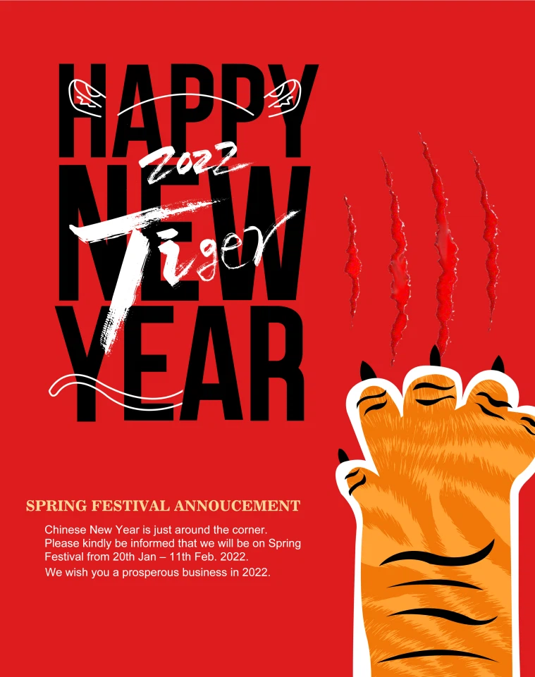 Pemberitahuan Liburan Tahun Baru