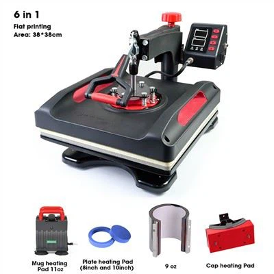 6 dalam satu mesin press panas